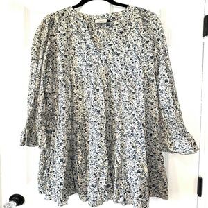 NWOT Tuckernuck Floral Kenzo Tiered Dress